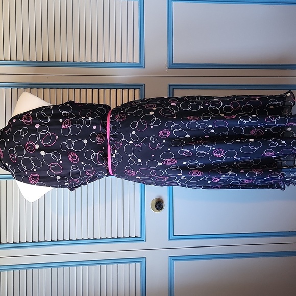 Scarlett Black Sleeveless Dress with Pink Ribbon - Picture 8 of 12